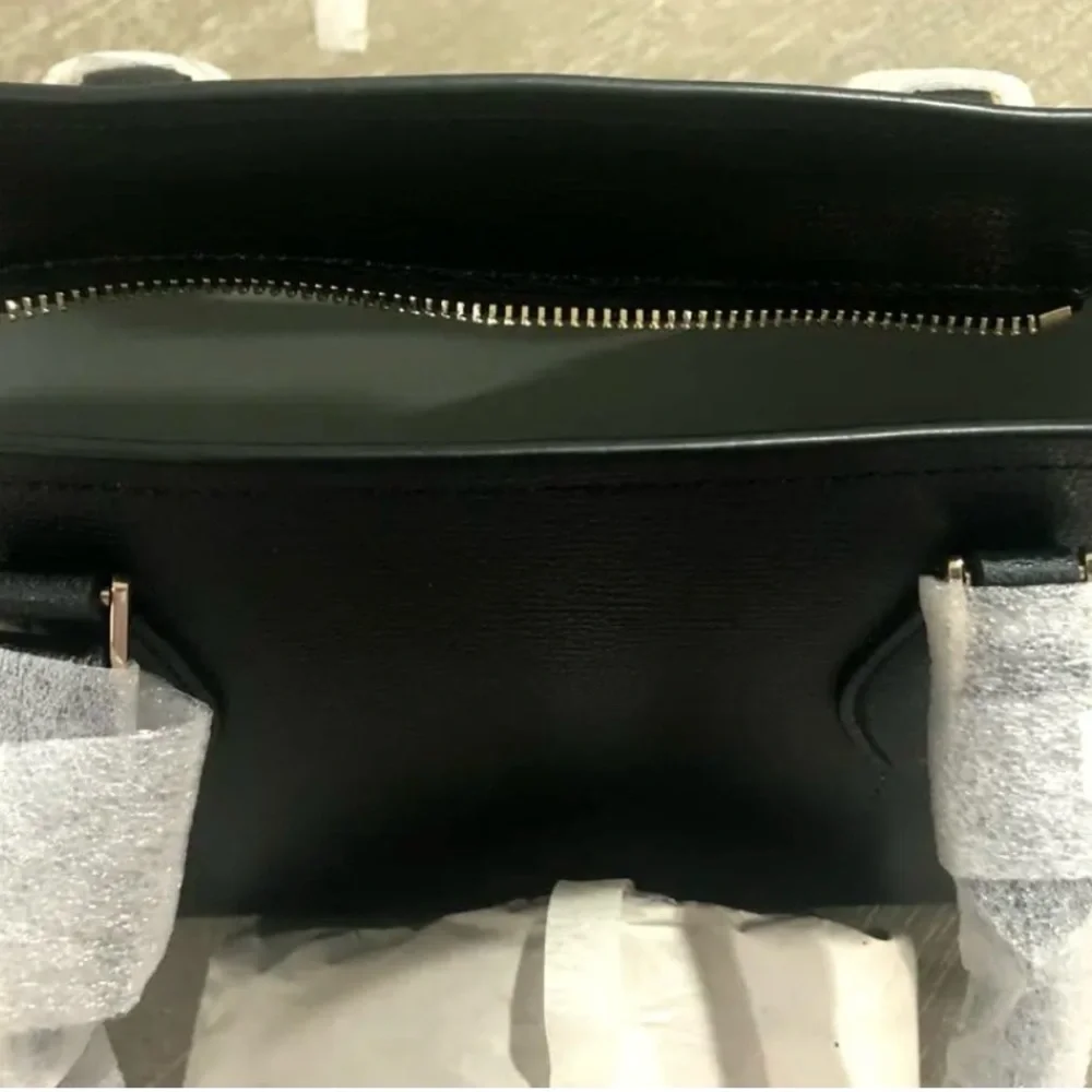 ♠️Kate Spade Darcy Small Satchel Crossbody Bag Black NWT - Picture 5 of 9